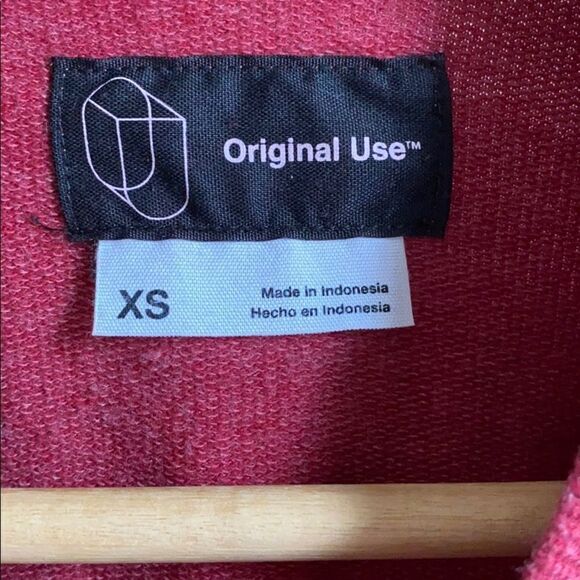 ORIGINAL USE Radish Terry Tie Die Sweatshirt-XS - Picture 4 of 5
